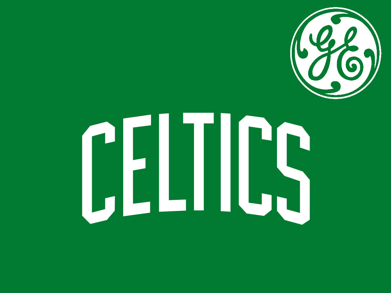 Logoverde Dei Celtics. Sfondo