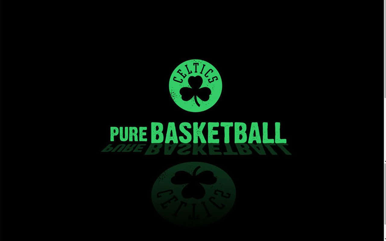 Detofficiella Logotypen För Boston Celtics Wallpaper