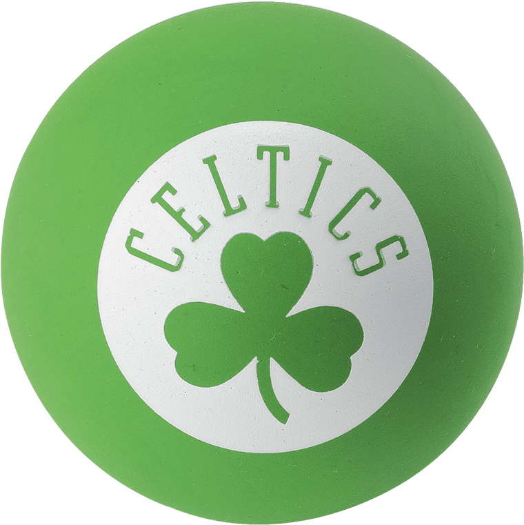 Celtics Logo Greenand White PNG
