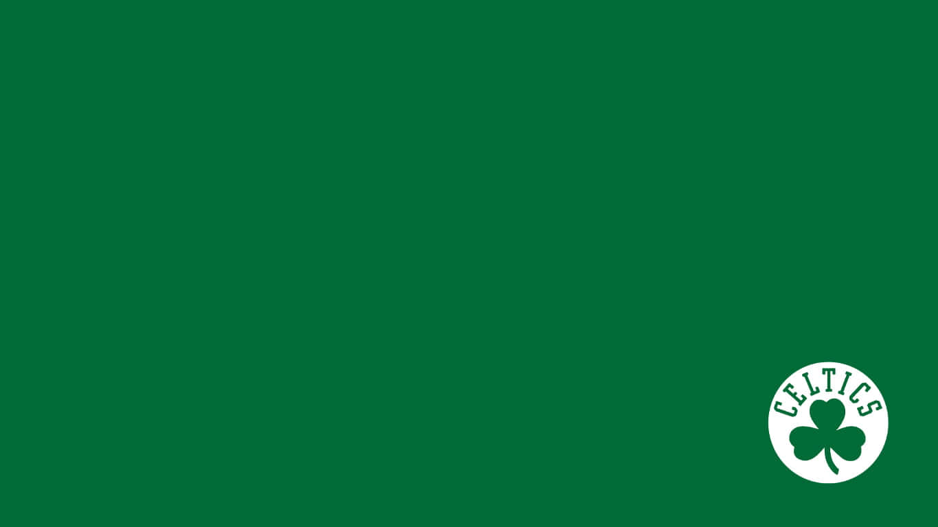 Klassisk Boston Celtics Logo Tapet Wallpaper