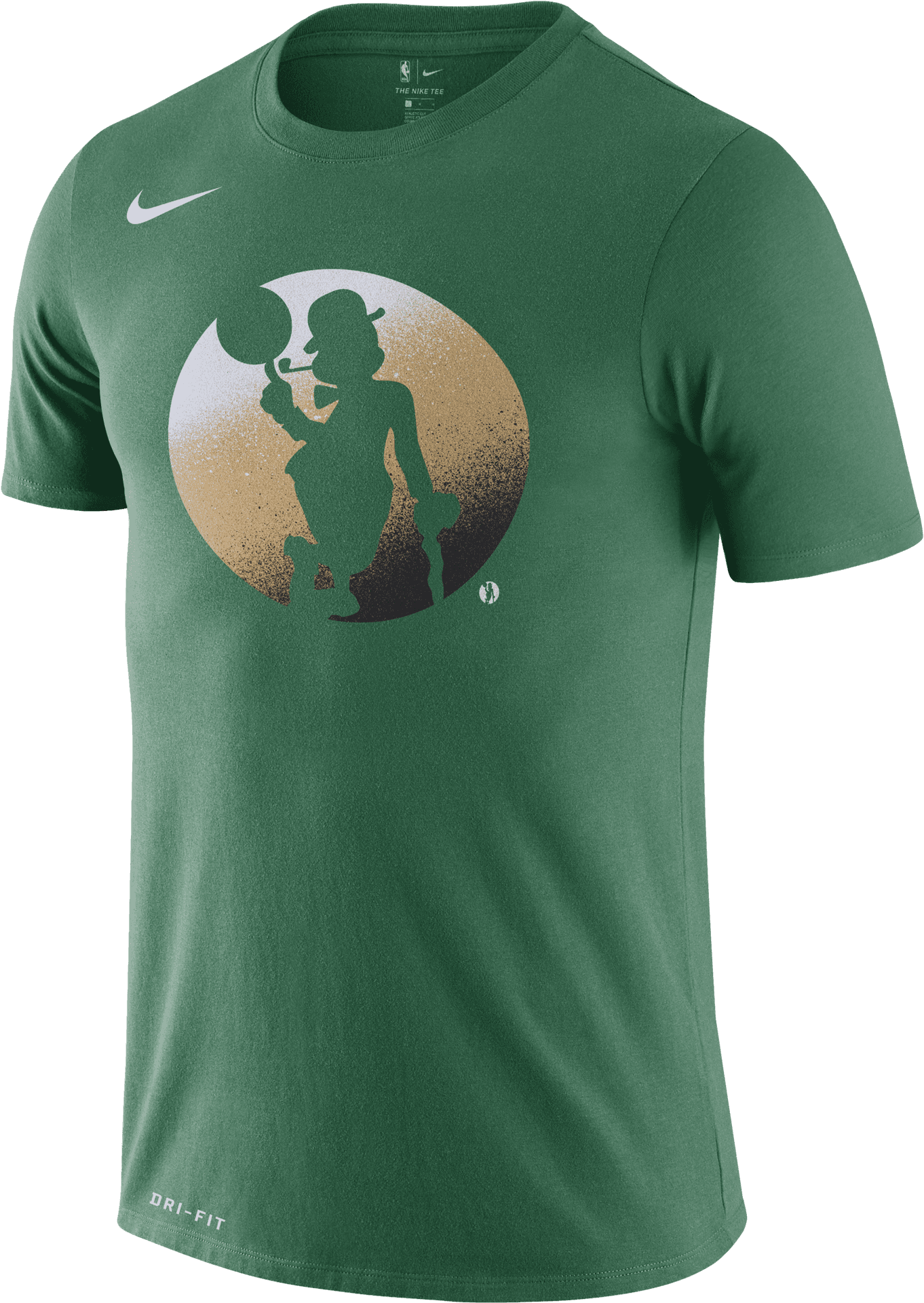 Celtics Logo Nike T Shirt PNG