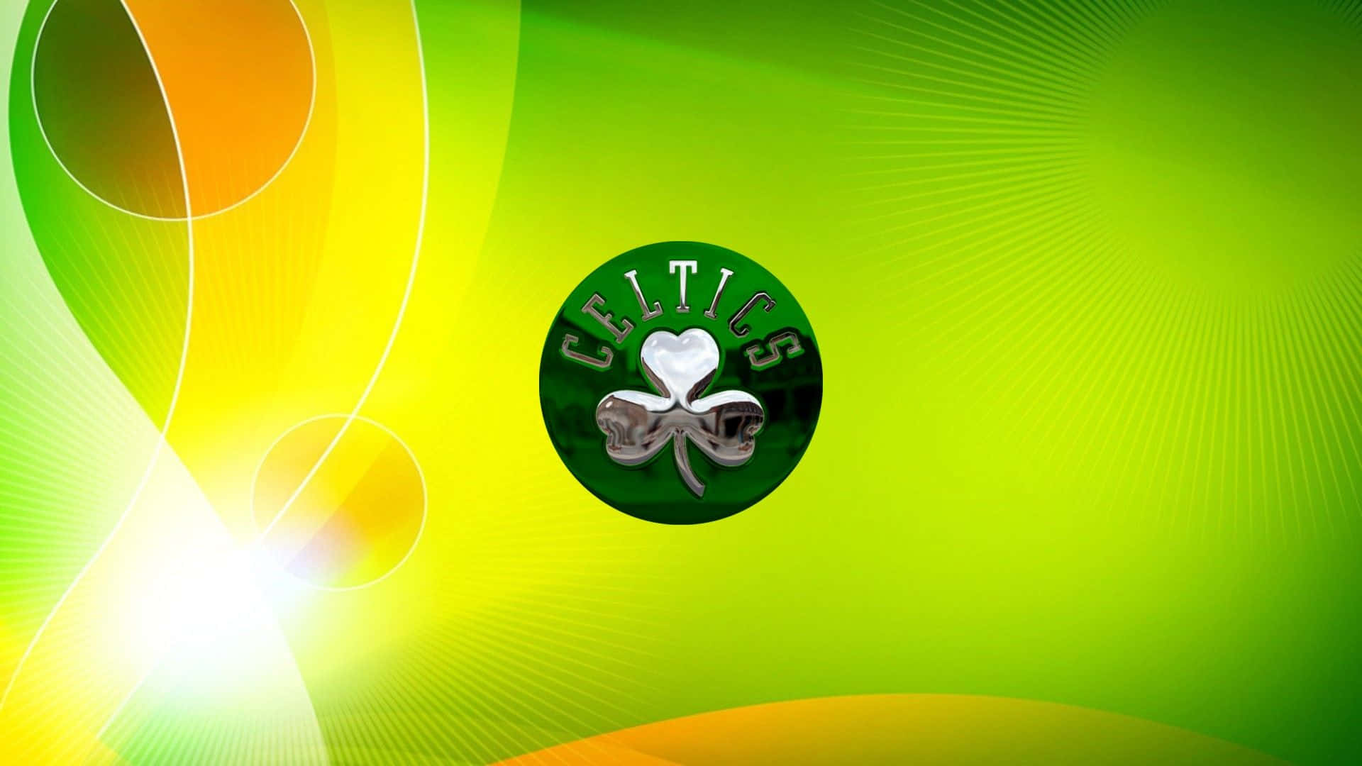 Logotipode Los Celtics Degradado Fondo de pantalla
