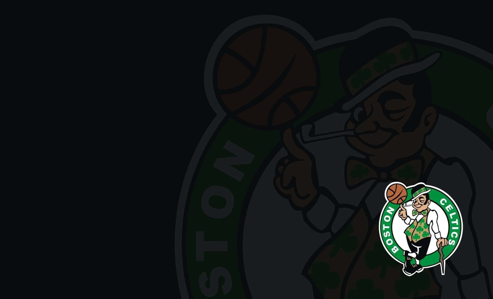 Det officielle logo af Boston Celtics Wallpaper
