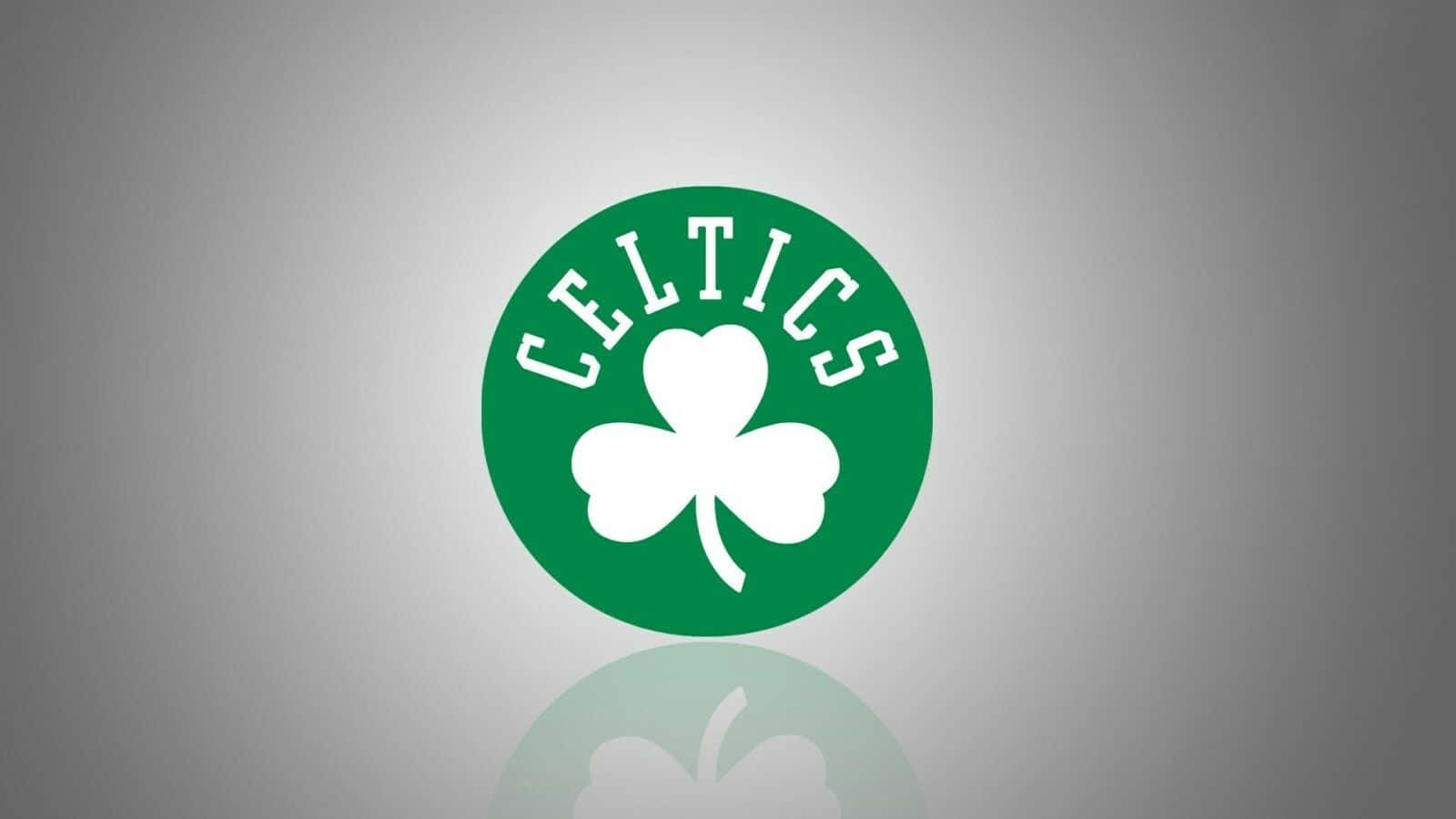 Logotipode Trébol Verde De Los Celtics. Fondo de pantalla