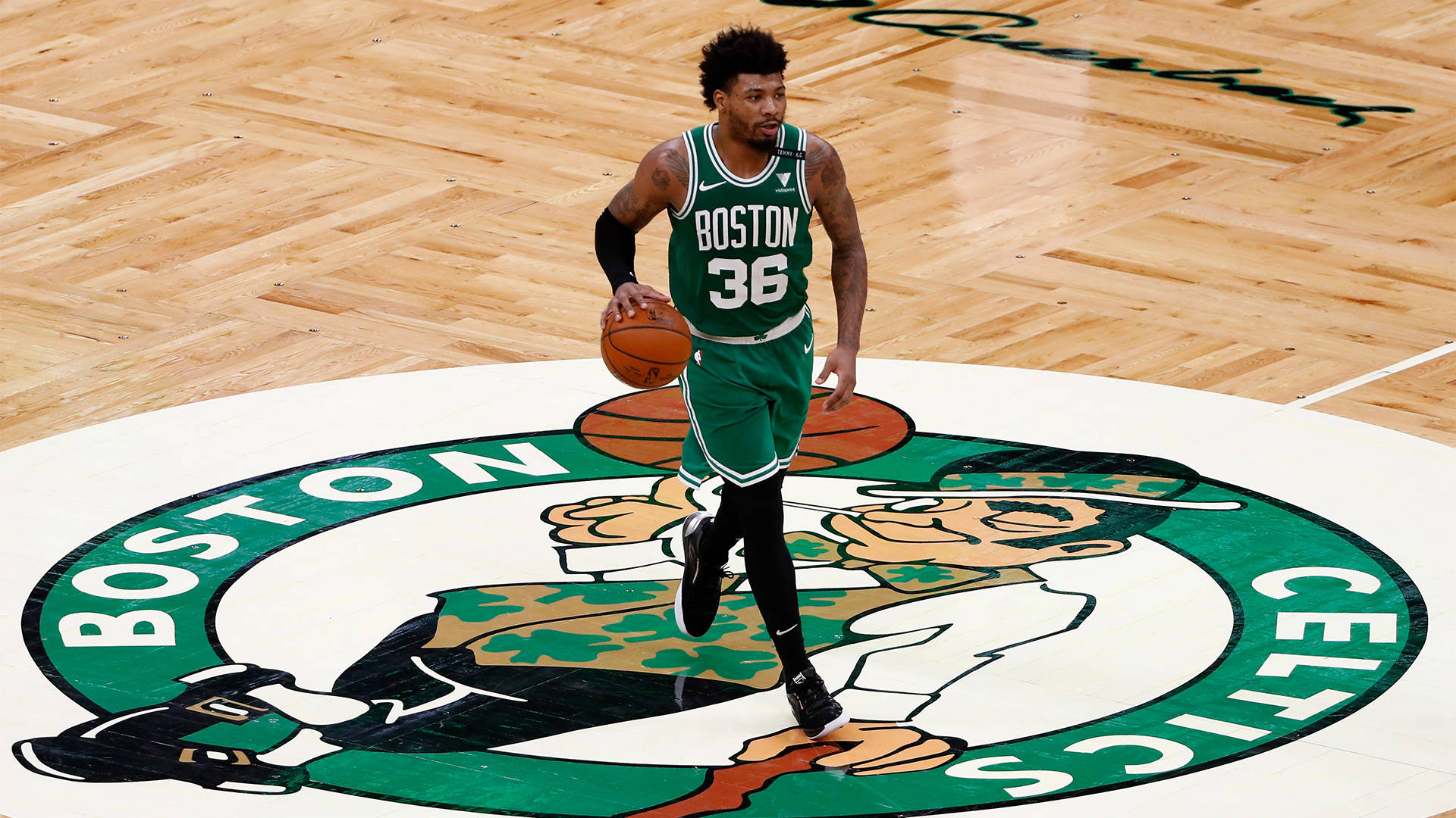 Celtics' Marcus Smart  Got Suspended Wallpaper