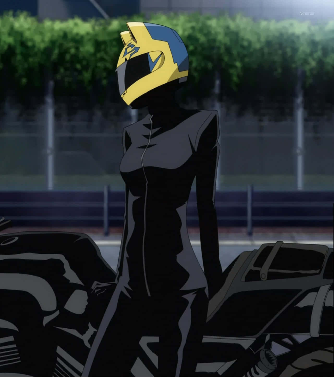 Mysterious and stylish, Celty Sturluson from Durarara!! Wallpaper