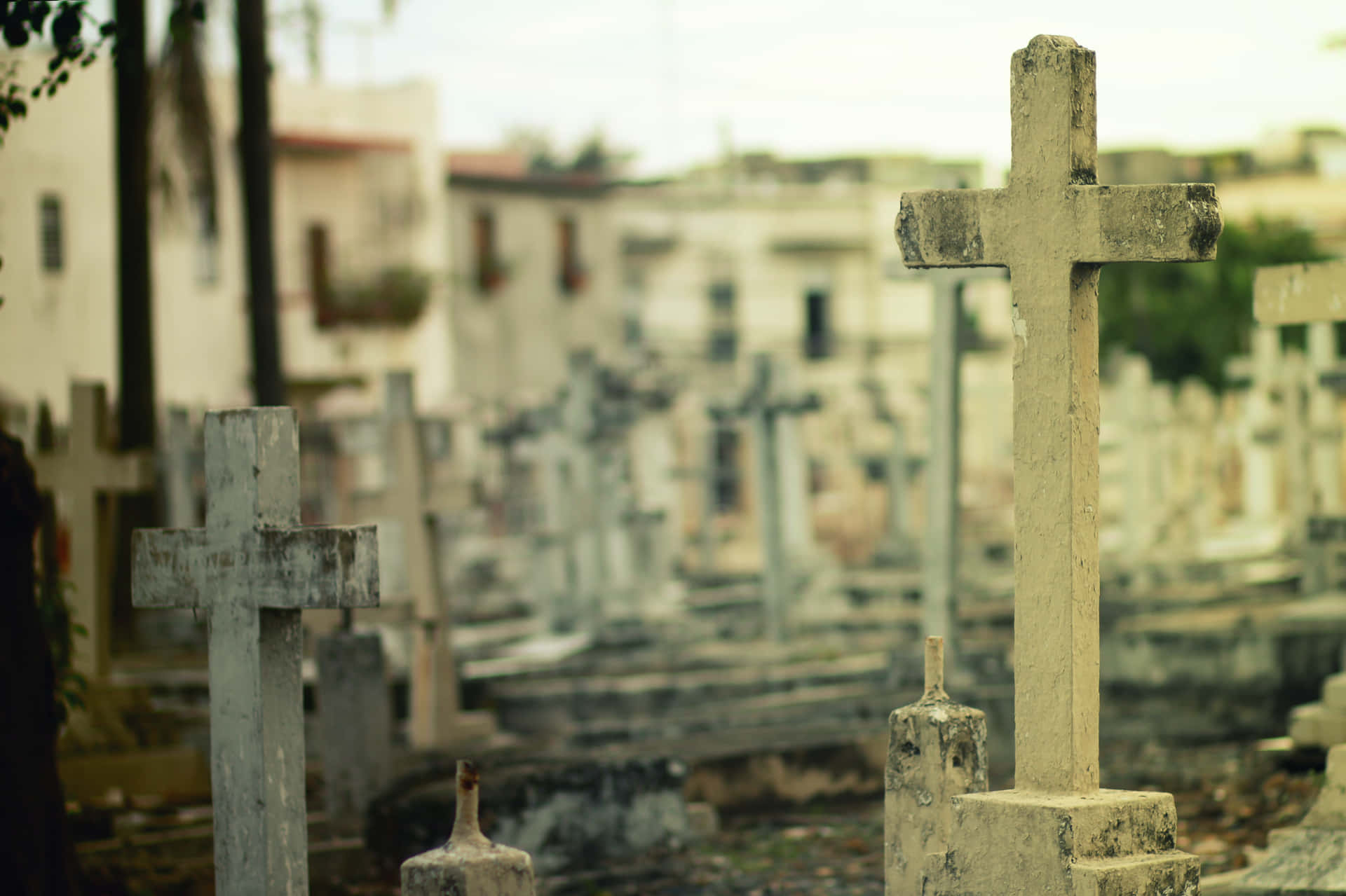 Cemetery Background