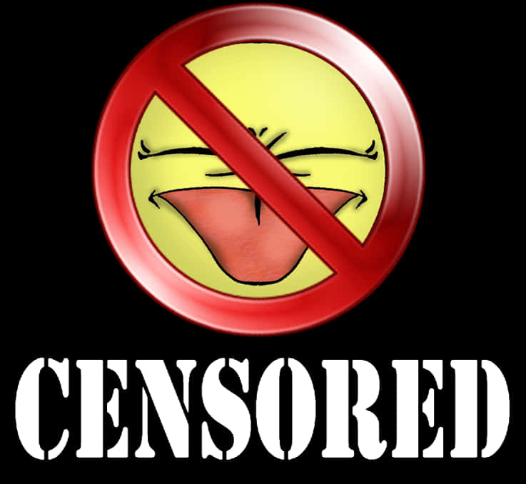 Censored Emoji No Sign PNG
