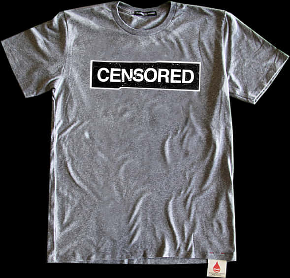 Censored T Shirt Design PNG