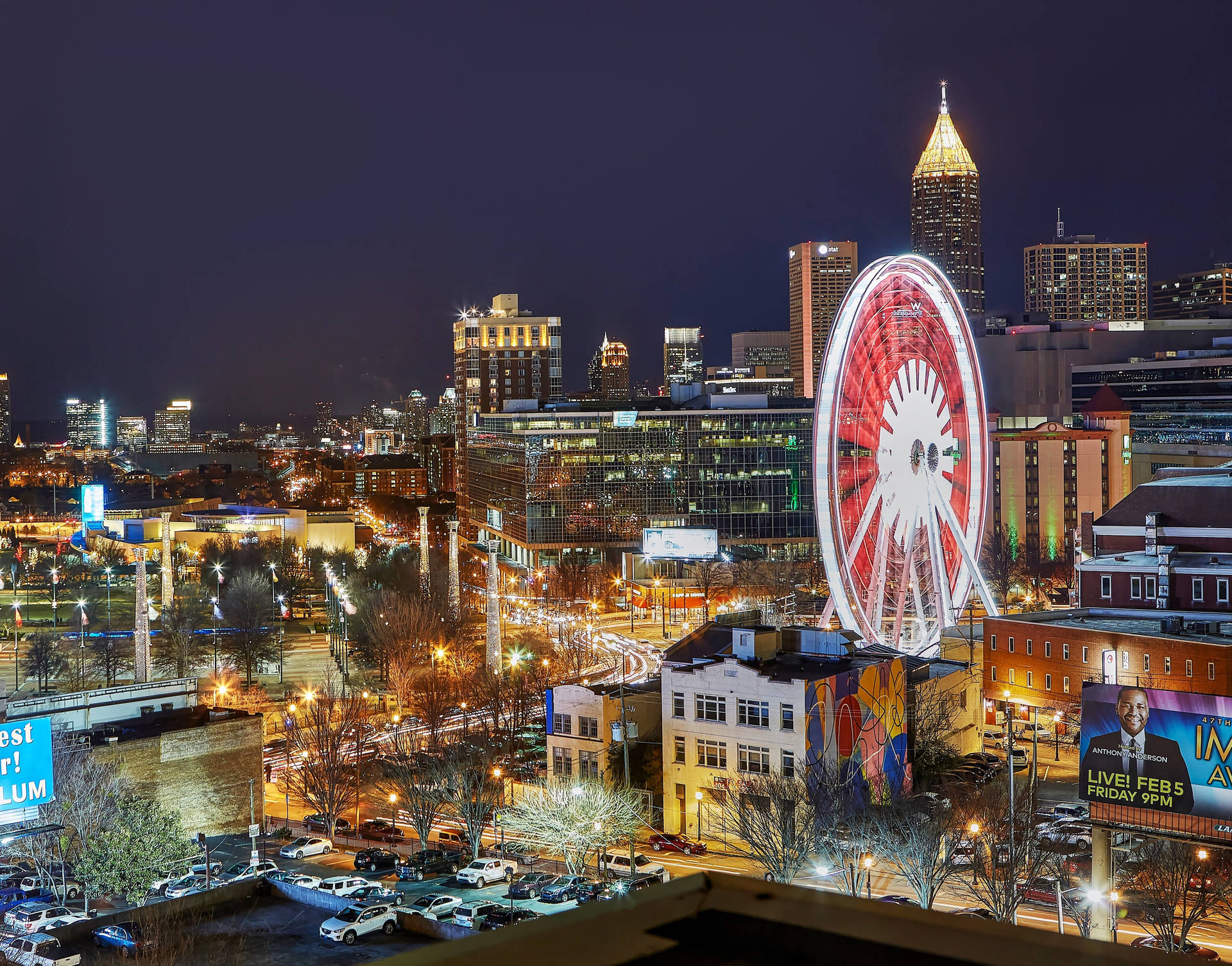 Atlanta Skyline 5200 X 4080 Wallpaper