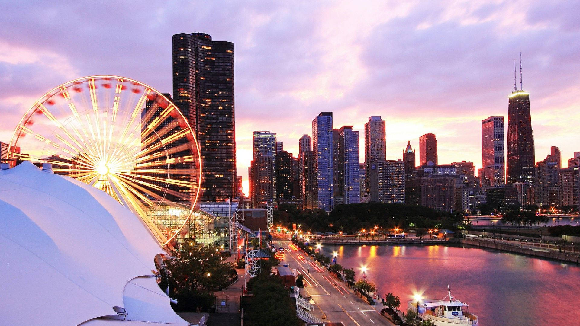 Centennial Wheel In Chicago