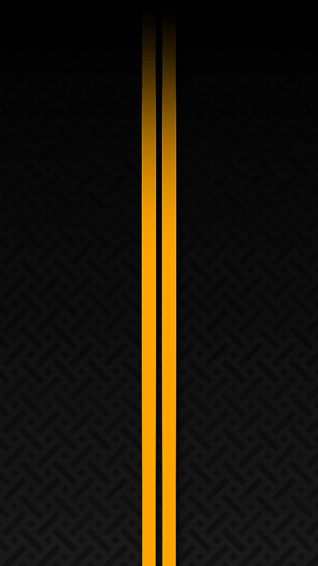 A Yellow And Black Road Line On A Black Background Wallpaper