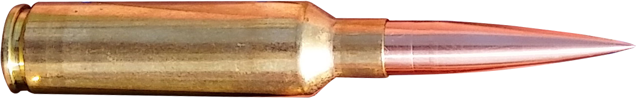 Centerfire Rifle Cartridge PNG