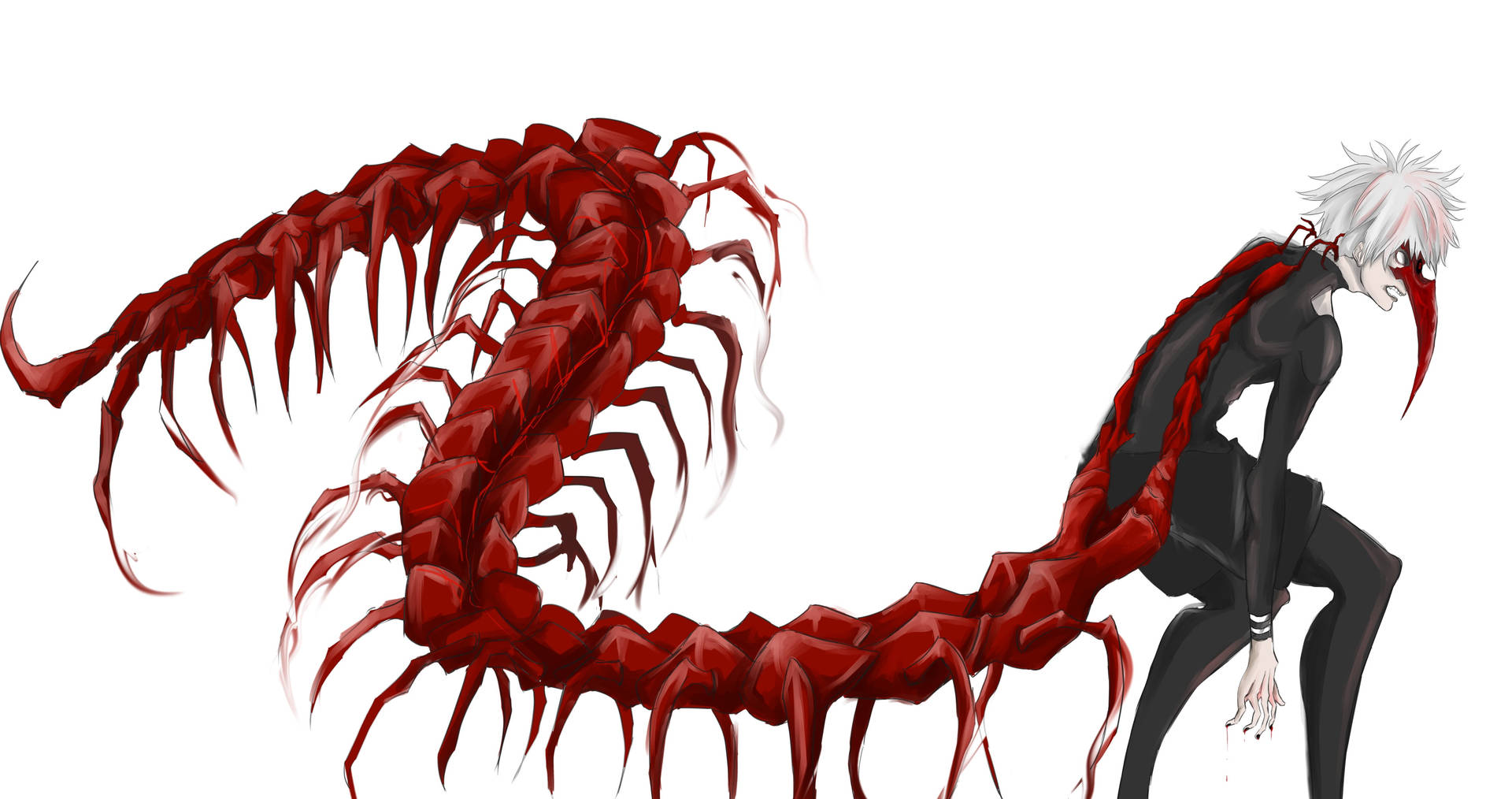 Centipede Tokyo Ghoul Ken Kaneki Dragon Form Wallpaper