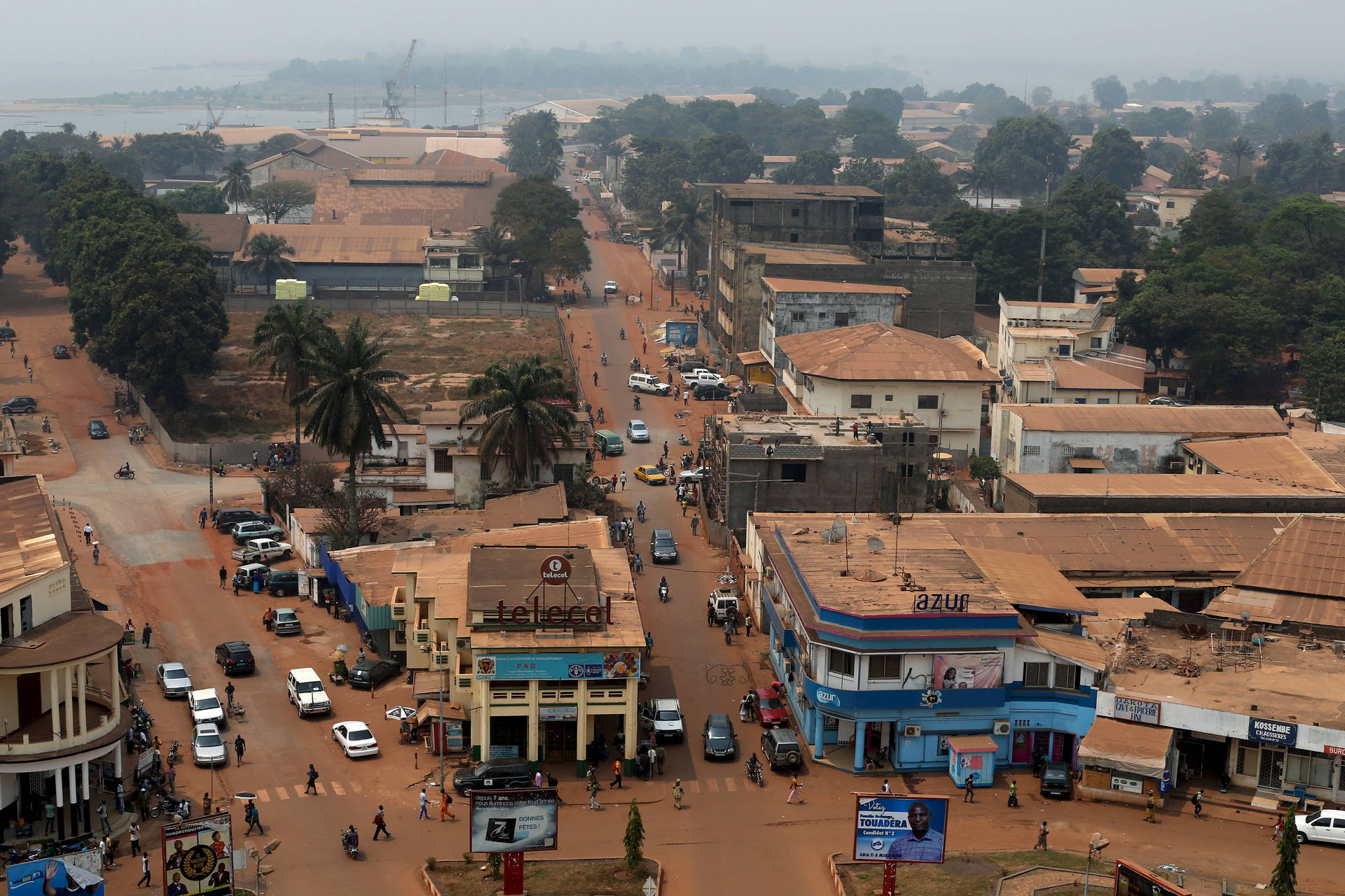 Central African Republic Bird's View Picture