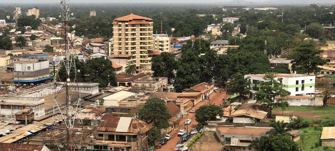 Central African Republic City Background