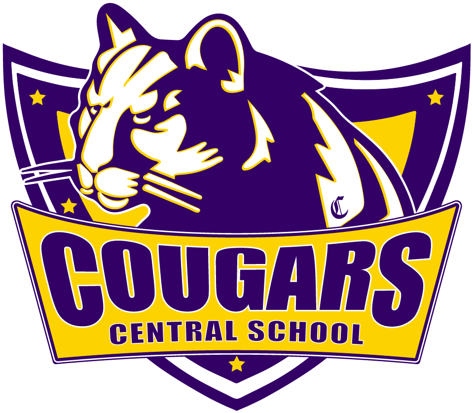 Central School Cougars Logo PNG