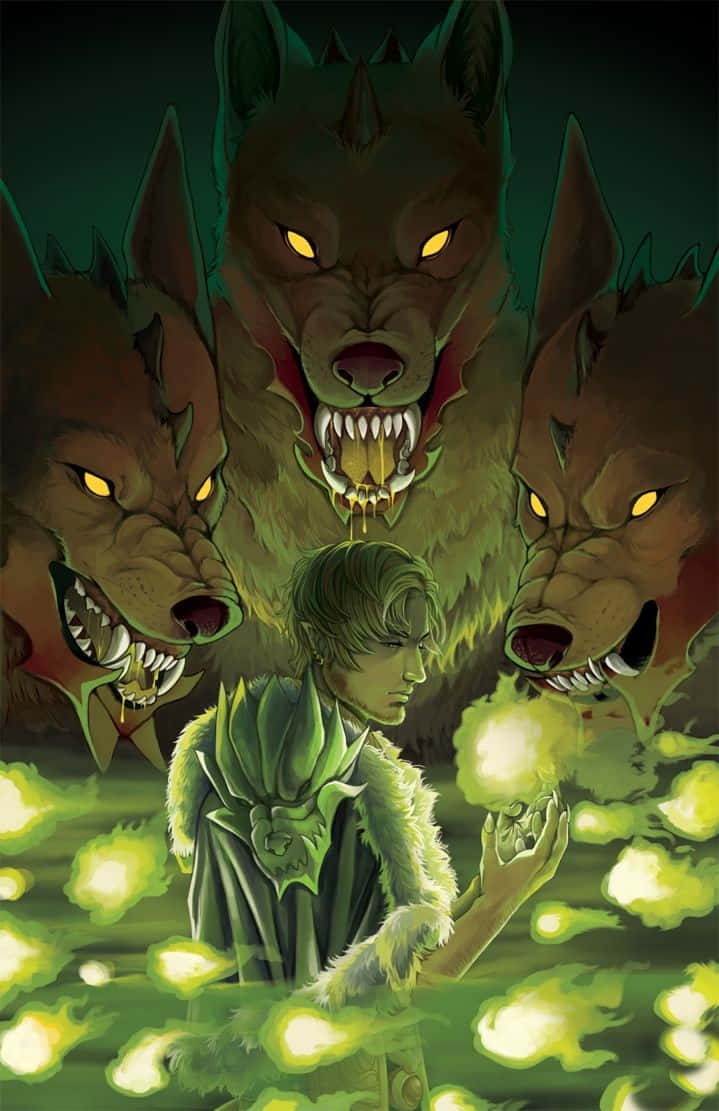 The Cover Of The Book Wolf Slayer