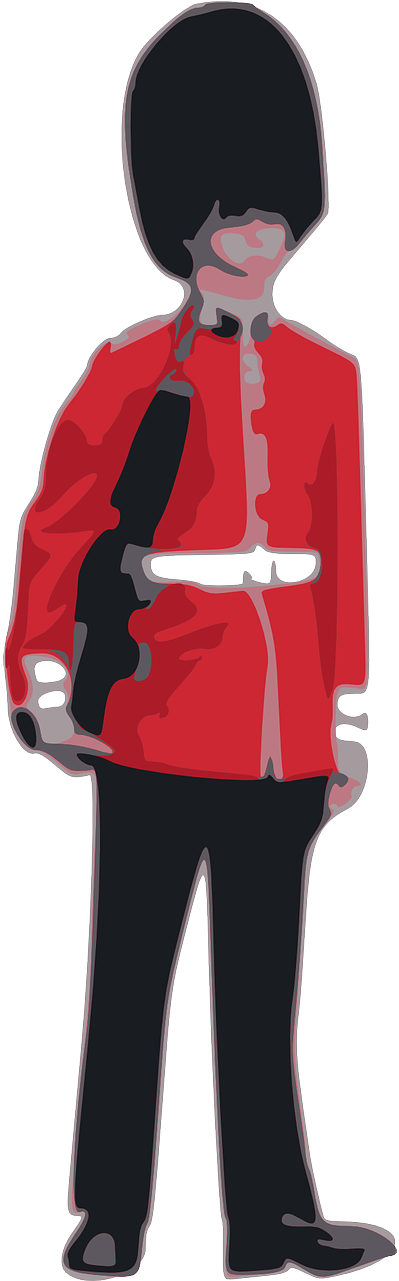 Ceremonial Guard Uniform Vector PNG