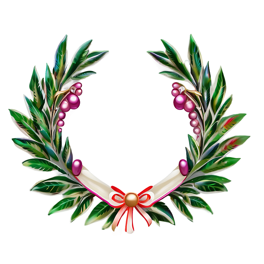 Ceremonial Laurel Wreath Png Bbg65 PNG