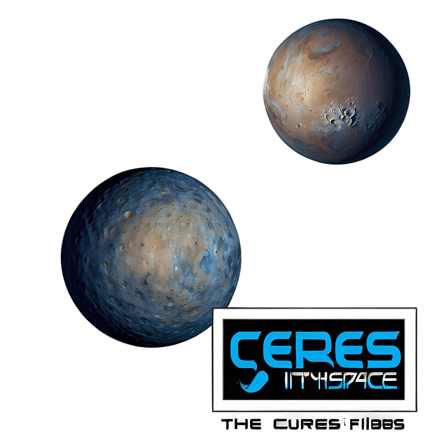 Ceres In Space Graphic Png Dtt PNG