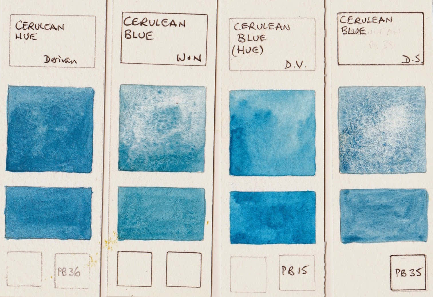 The calming, rich hues of Cerulean Blue Wallpaper