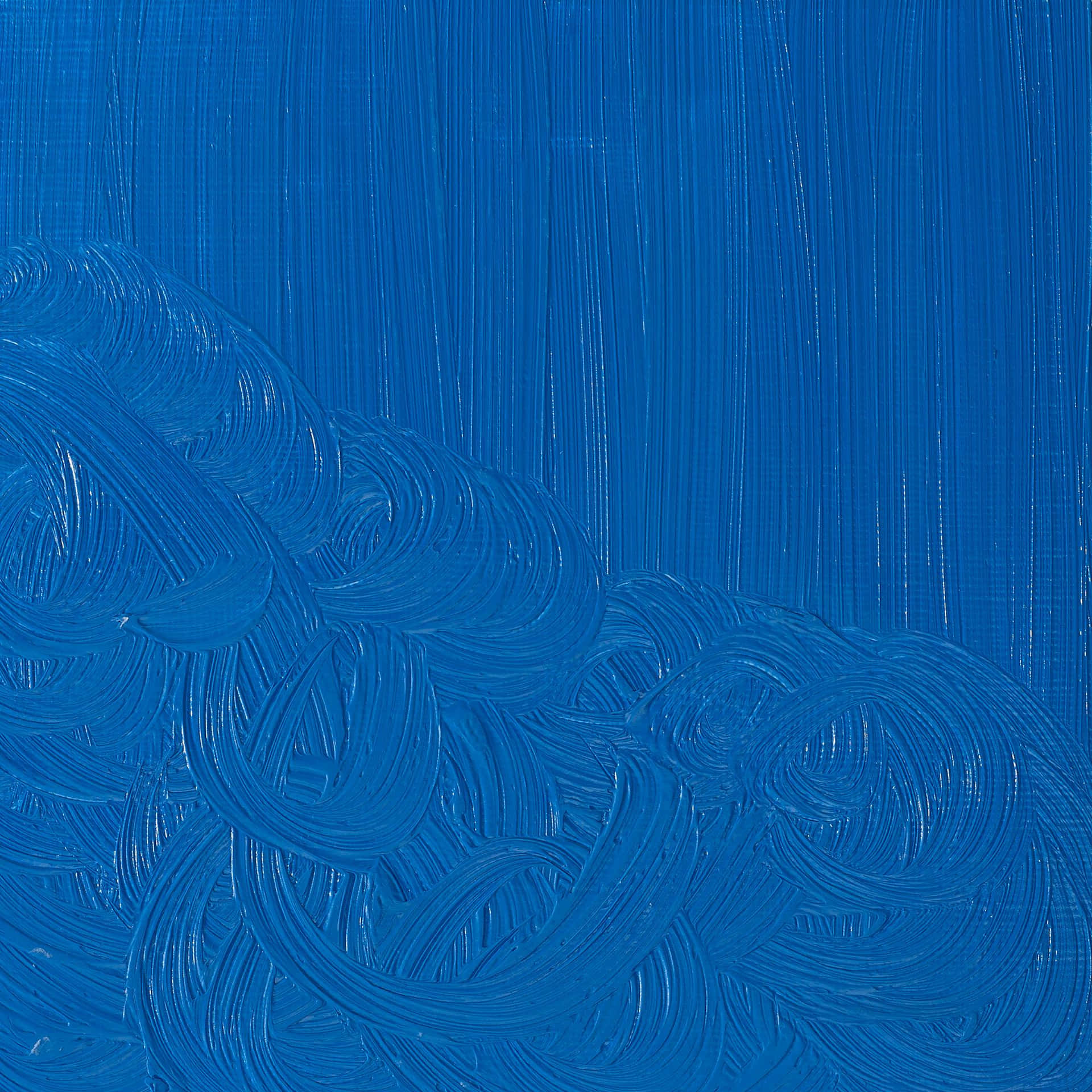 A Majestic Cerulean Blue Wallpaper