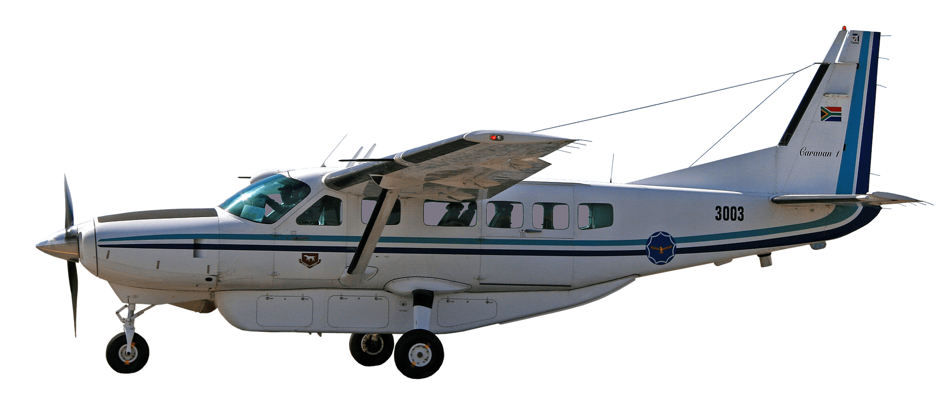 Cessna Caravan In Flight PNG