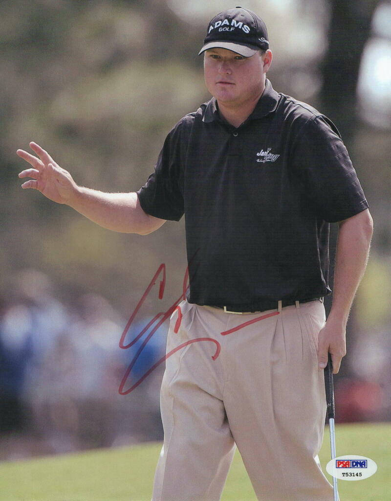 Chad Campbell Signed Photo Wallpaper
