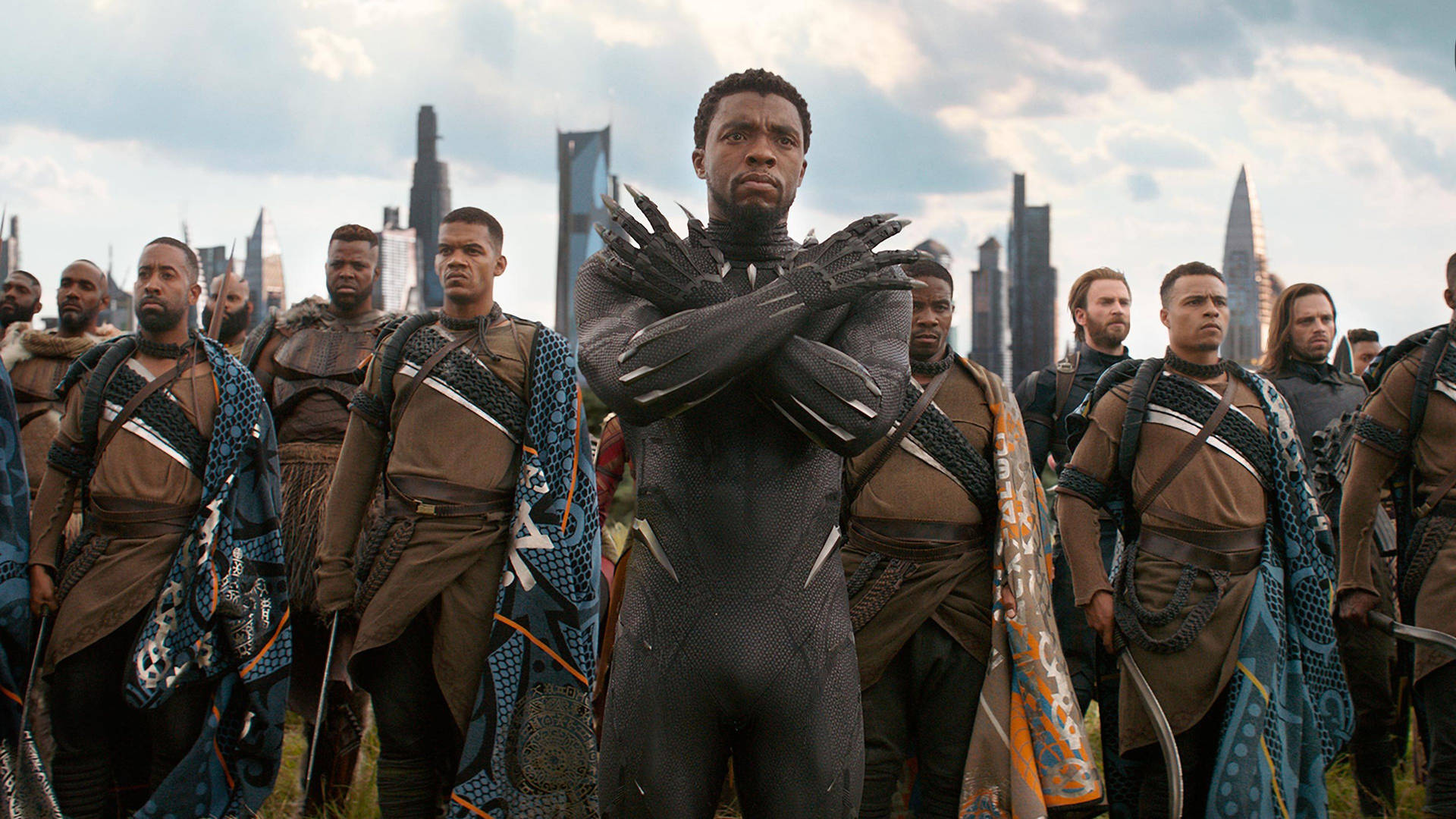 Chadwick Boseman Avengers Infinity War Picture