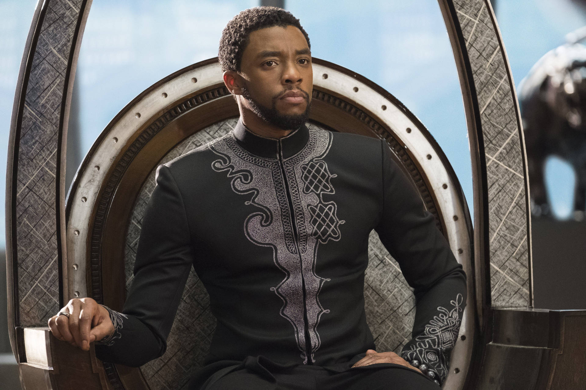 Chadwick Boseman Traditional African Outfit