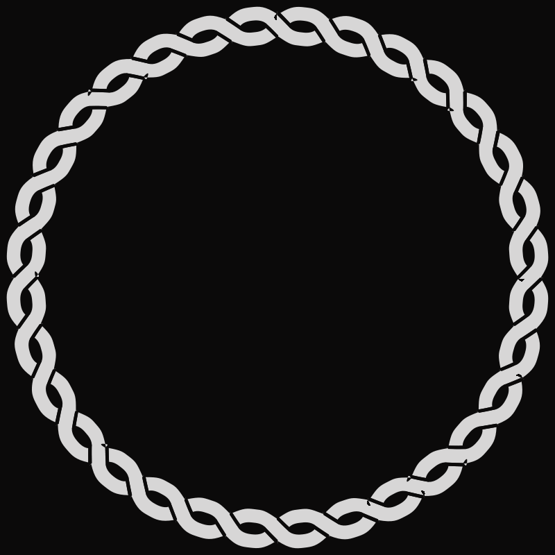 Download Chain Link Circle Graphic | Wallpapers.com