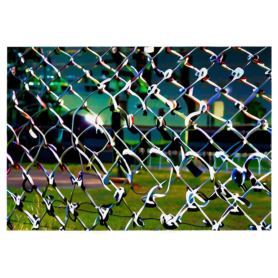 Chain Link Fence For Security Png Wvy PNG