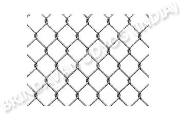 Chain Link Fencewith Text Overlay PNG