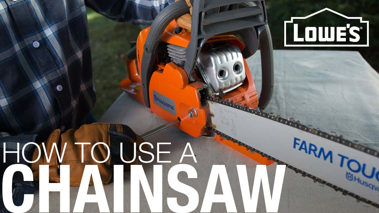 Chain Saw Tool Tutorial Picture