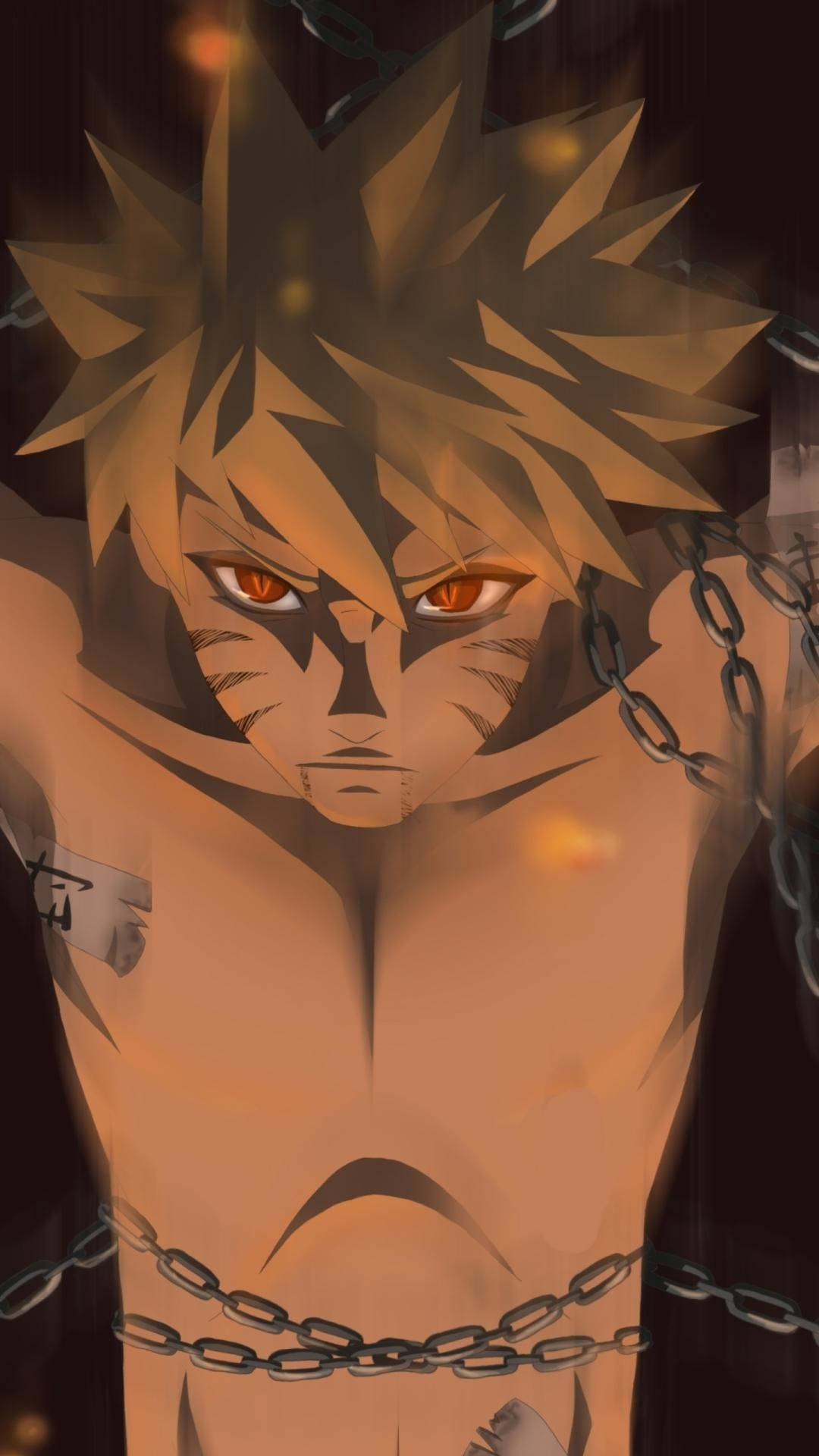 Chained Naruto Uzumaki Wallpaper