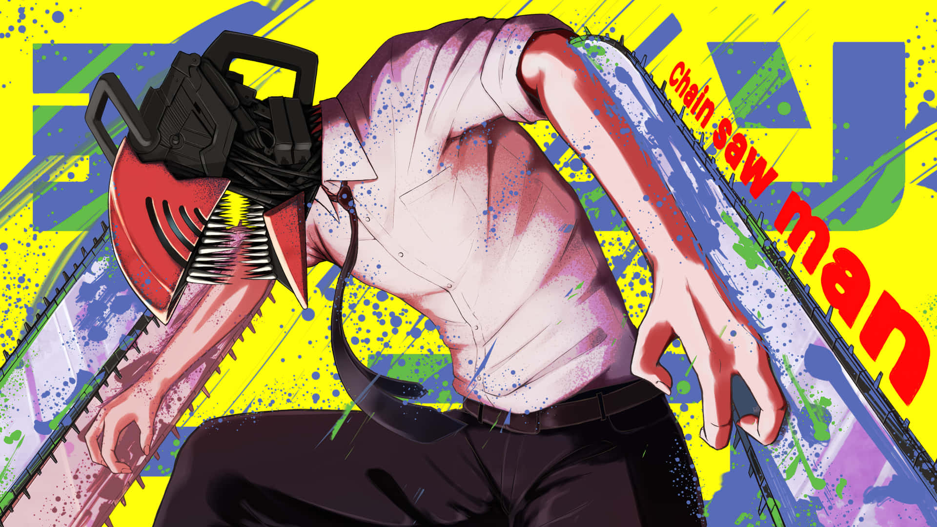 Download Chainsaw Man Taking on A Challenge