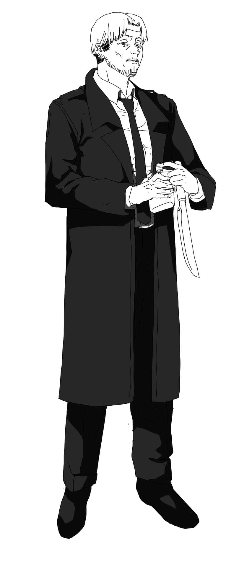 Arte Del Personaje Kishibe De Chainsaw Man Fondo de pantalla