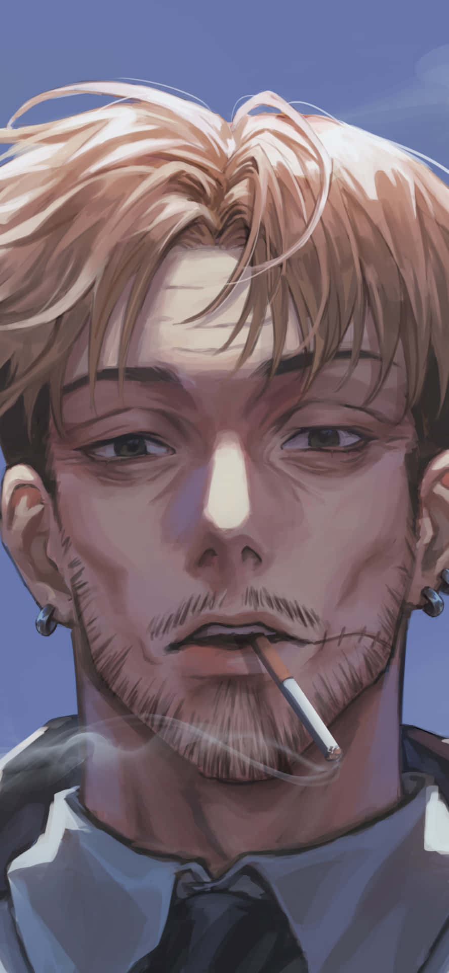 Retrato De Kishibe De Chainsaw Man Fondo de pantalla