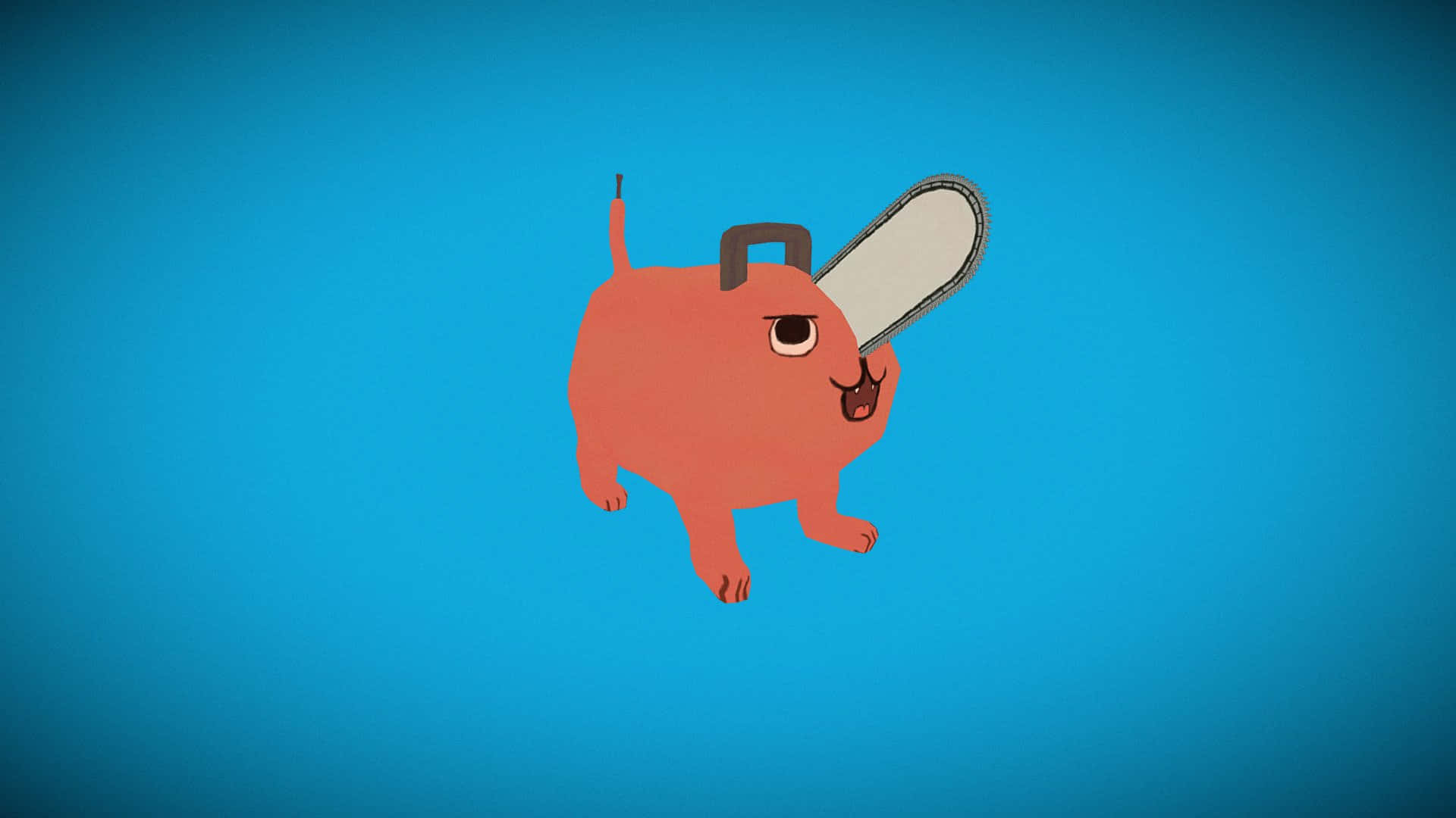 Ilustración De Chainsaw Man Pochita Fondo de pantalla