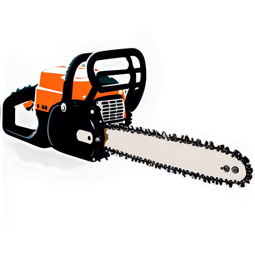 Chainsaw Silhouette Image Png Fea PNG