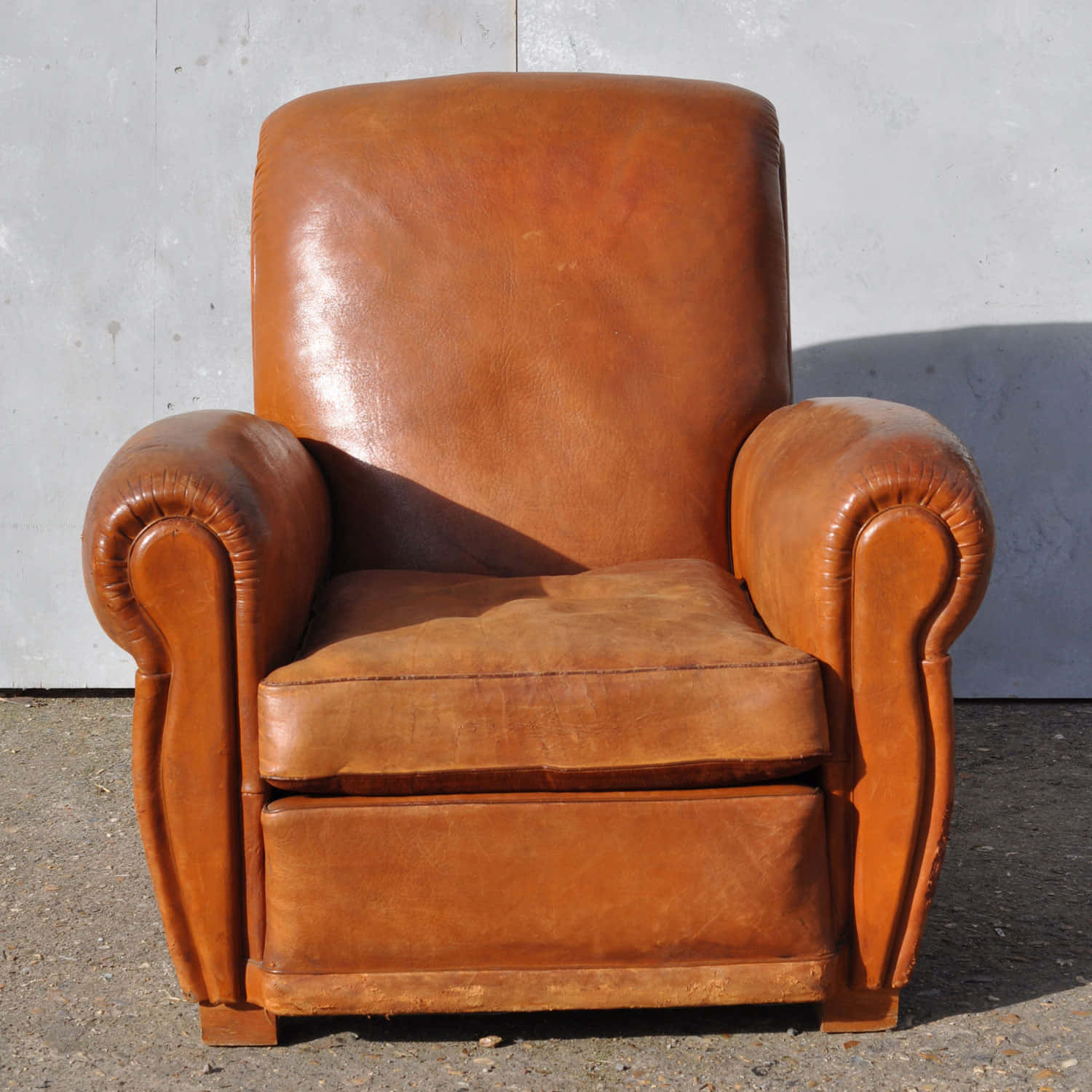Brown Leather Chair Picture