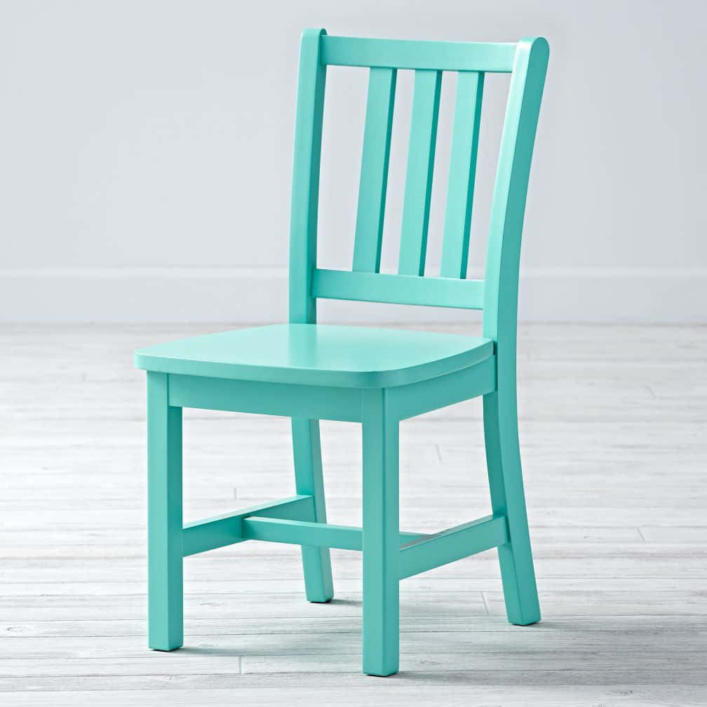 Blue Green Kid Chair Picture