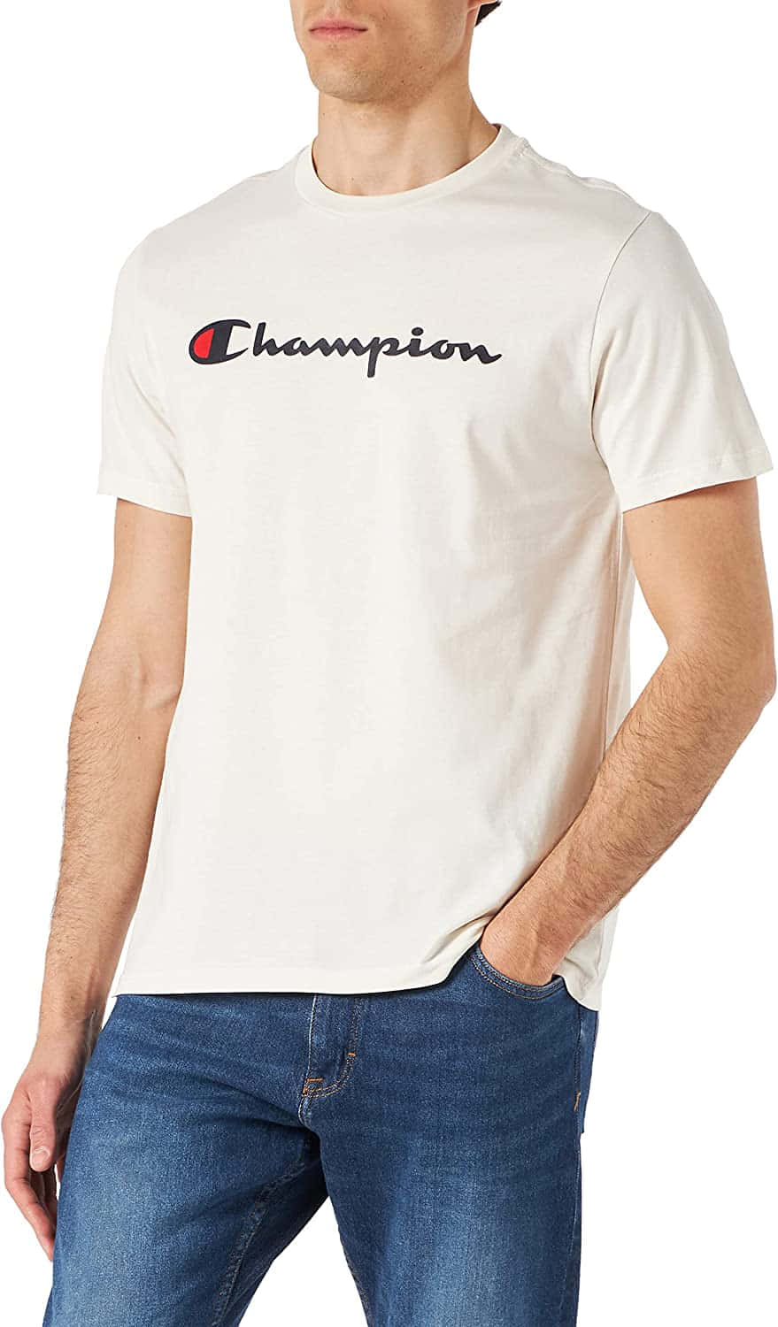 Camisetade Campeón En Color Blanco
