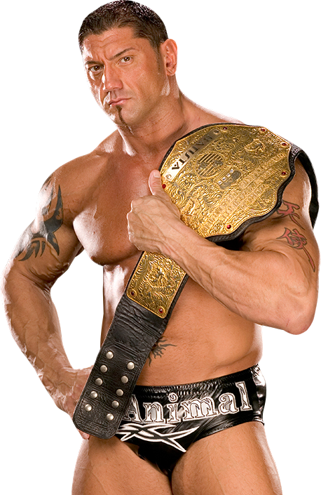 Champion Wrestlerwith Belt PNG