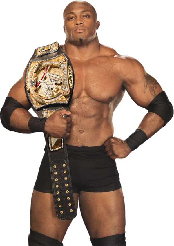 Champion Wrestlerwith Belt PNG