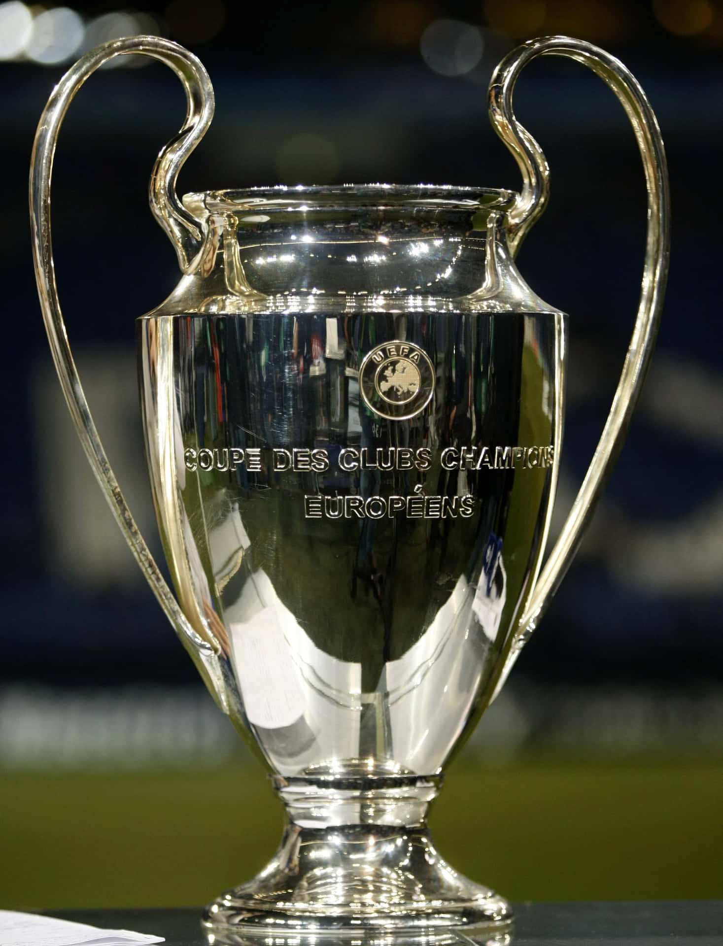 Championsleague Logo Mod Fodboldbane.