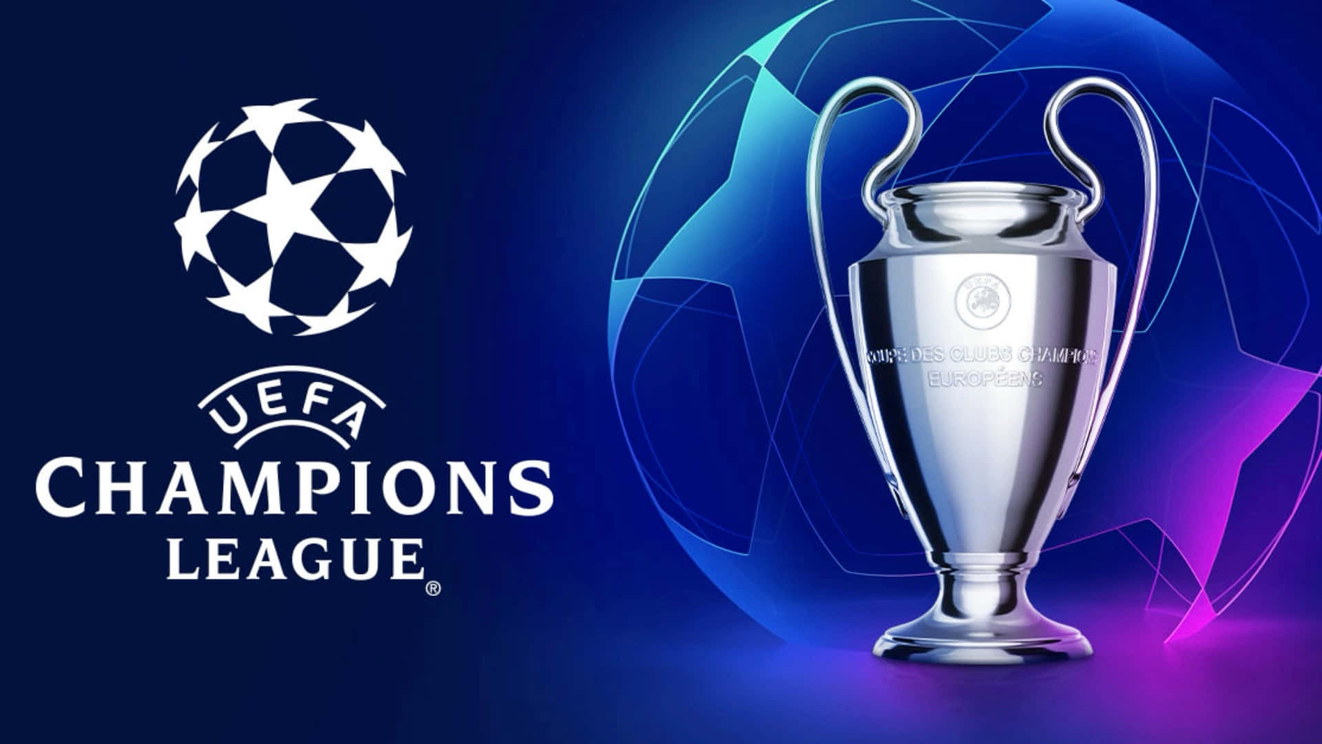 Celebrating teams from across Europe compete against each other for the ultimate prize in the UEFA Champions League