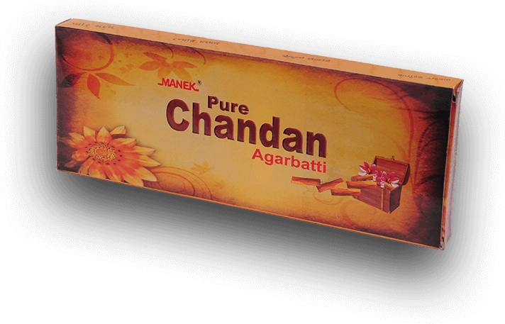 Chandan Agarbatti Incense Sticks Packaging PNG