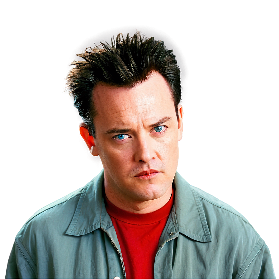 Chandler Bing Flock Of Seagulls Haircut Png Eqt PNG